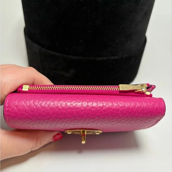 Mulberry Darley Folded Multi-Card Wallet Classic Grain Leather